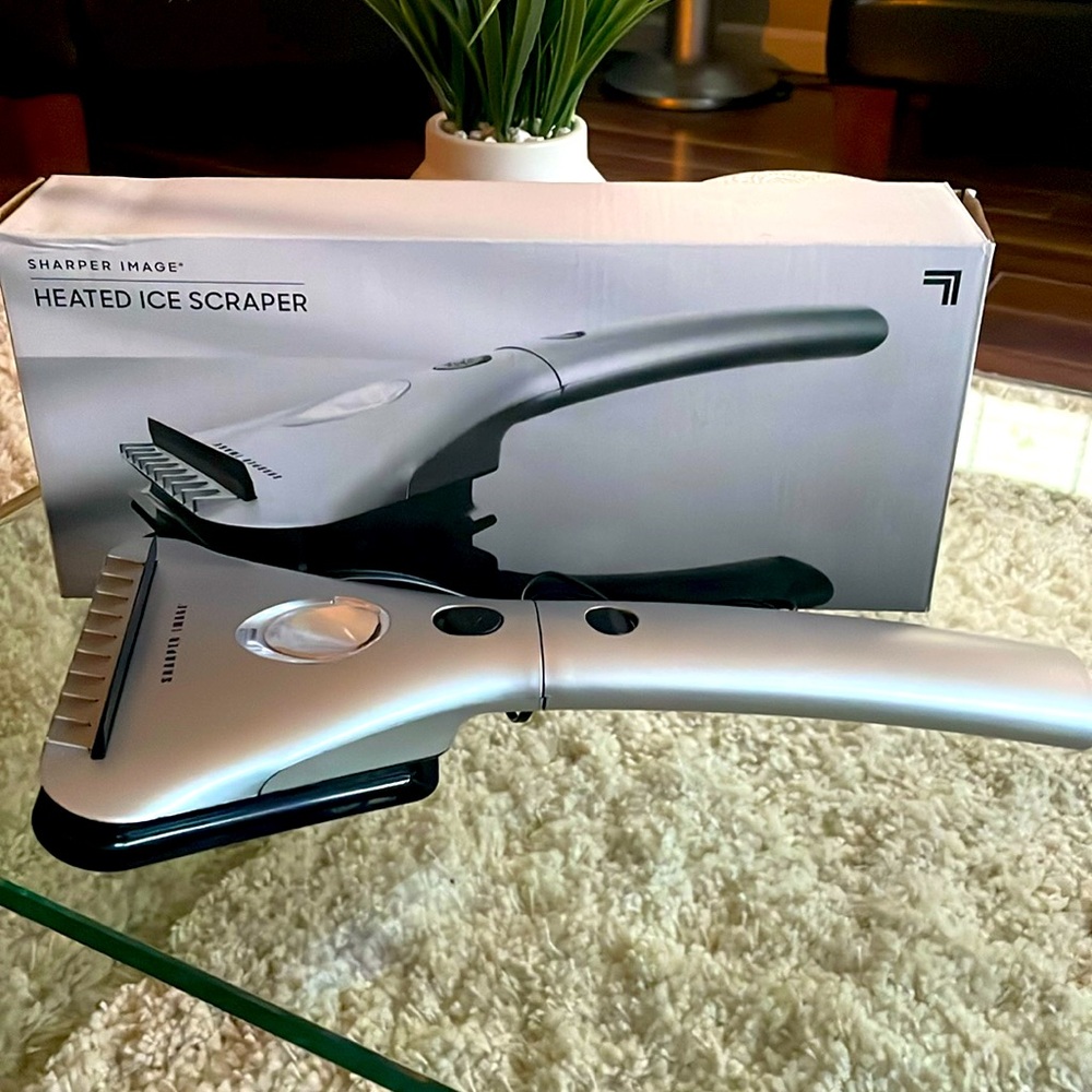 Heated Ice Scraper by Sharper Image